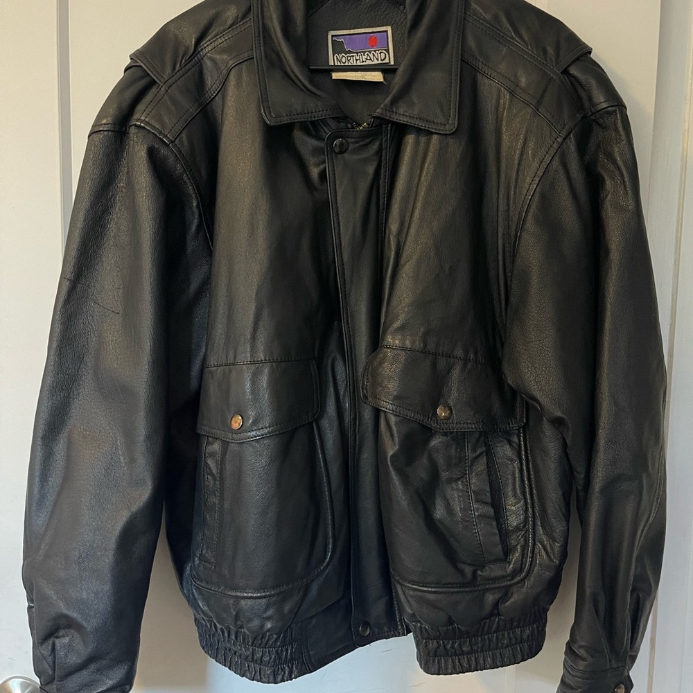 90’s Vintage leather jacket